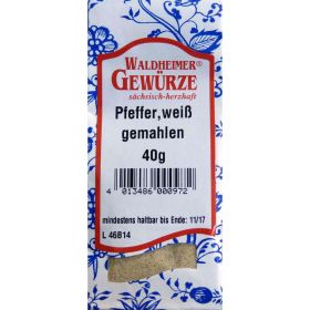 Link zu  Pfeffer weiß, gemahlen