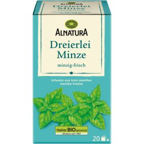 Link zu  Dreierlei Minze Tee