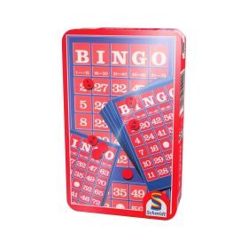 Link zu  Mitbringspiel Bingo, in der Metalldose