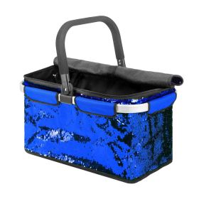 Link zu  Einkaufskorb Falko, Pailletten blau