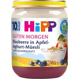 Link zu  Babynahrung Guten Morgen, Blaubeere/Apfel/Joghurt/Müsli