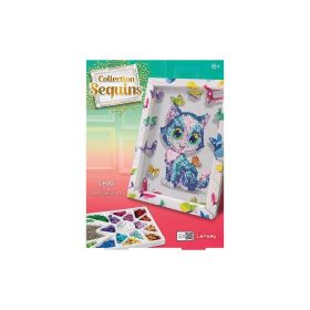 Link zu  Paillettenkunst Katze