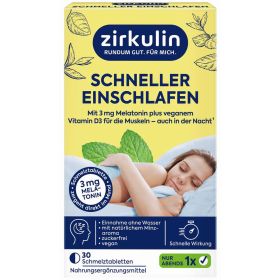 Link zu  Melatonin plus Schmelztabletten