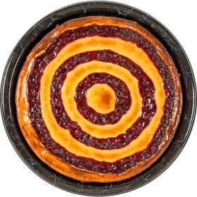 Link zu  Bauernkäsekuchen mit Kirschen