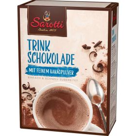 Link zu  Trinkschokolade mit feinem Kakaopulver