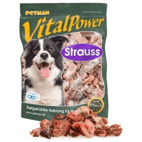 Link zu  Hunde-Futter, Strauß, Vital Power tiefgekühlt