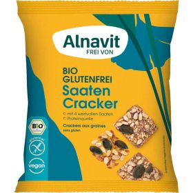 Link zu  Bio Saaten Cracker glutenfrei