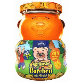 Link zu  Aprikosebärchen Konfitüre Aprikose-Pfirsich