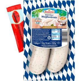 Link zu  Münchener Weißwürste mit süßem Senf