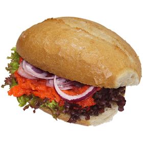 Link zu  Seelachsschnitzelbrötchen Angler Mett