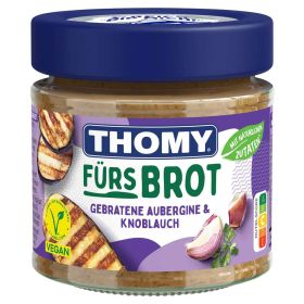 Link zu  Brotaufstrich, Gebratene Aubergine & Knoblauch