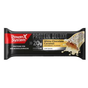 Link zu  Proteinriegel Protein Deluxe, Weiße Schokolade & Karamel