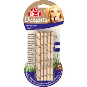 Link zu  Hunde-Snack Delights, beef twisted sticks, Rind