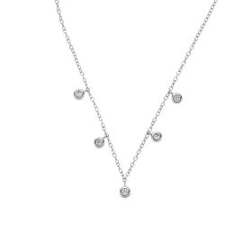 Link zu  Damen Halskette mit Anhänger aus Silber 925 mit Zirkonia (4056866113992)
