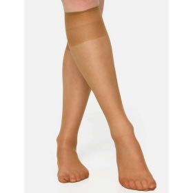 Link zu  Kniestrümpfe Seidenfein 15 den, bronze, onesize