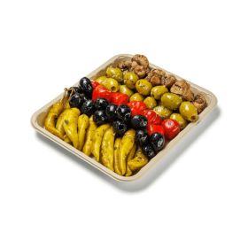 Link zu  Gemischte Antipasti- und Olivenauswahl