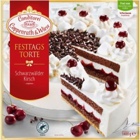 Link zu  Festtagstorte Schwarzwälder-Kirsch, tiefgekühlt