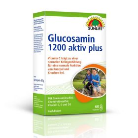Link zu  Glucosamin Kapseln 1200 aktiv plus