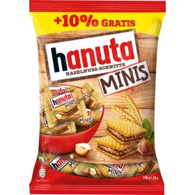 Link zu  Mini-Haselnuss-Schnitten mit knusprigen Waffeln