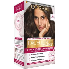 Link zu  Haarfarbe Excellence, 3 Dunkelbraun