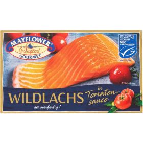 Link zu  Wildlachs in Tomatensoße