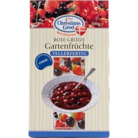 Link zu  Rote Grütze, Gartenfrüchte