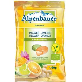Link zu  Bonbons Ingwer Limette Orange bio