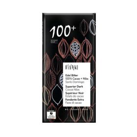 Link zu  Bio Tafelschokolade, Edel Bitter 100% Cacao