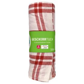 Link zu  Geschirrtuch, verschiedene Farben, 8 Stück