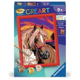 Link zu  Malen nach Zahlen Creart, Pferdetraum