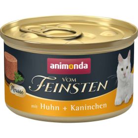 Link zu  Katzen-Nassfutter Mousse Huhn/Kaninchen