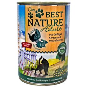 Link zu  Katzen-Nassfutter Adult, Geflügelherz/Preiselbeeren