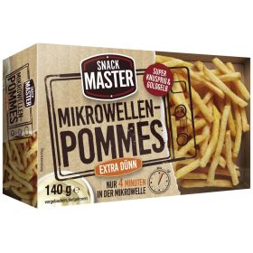 Link zu  Snackmaster Mikrowellen-Pommes, je 140 g