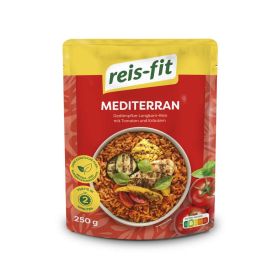 Link zu  Mediterraner Reis, Tomaten und Kräuter