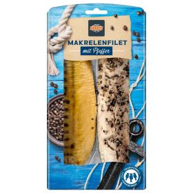 Link zu  Geräucherte Makrelenfilet mit Pfeffer