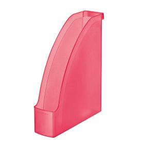 Link zu  Stehsammler Plus, DIN A4, Polystyrol, rot frost