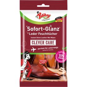 Link zu  Schuhpflege Sofort-Glanz, Leder Feuchttücher