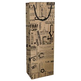 Link zu  Geschenktasche Flasche Kraftpapier 12x36x10cm