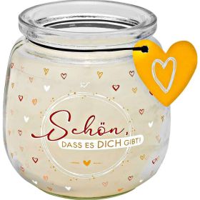 Link zu  Kerze im Glas, mit Motivdruck