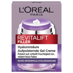 Link zu  Revitalift, Filler + Hyaluronsäure, Gel-Creme