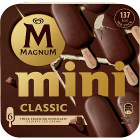 Link zu  Magnum 3er-/4er-Pack oder Magnum Minis 6er-Pack, je 270–360 ml