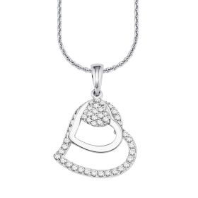 Link zu  Damen Halskette aus Silber 925 mit Zirkonia (4020689082575)