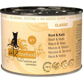 Link zu  Katzen-Nassfutter N° 7, Kalb & Rind