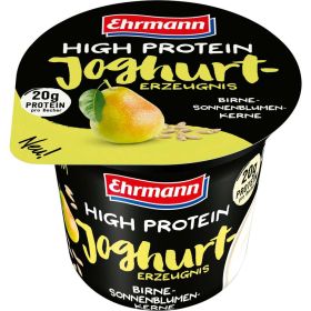 Link zu  Joghurt-Erzeugnis, High Protein, Birne-Sonnenblumenkerne