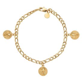 Link zu  Damen Armband aus Edelstahl, vergoldet (4056874026109)