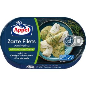 Link zu  Heringsfilets in Dill-Kräuter-Creme