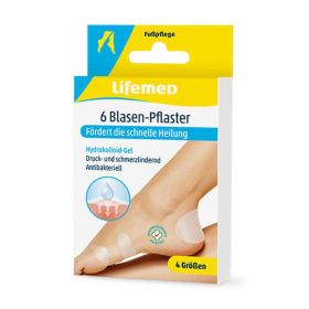 Link zu  Blasenpflaster, transparent, 6 Stück