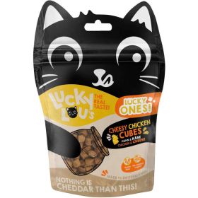 Link zu  Katzen-Trockenfutter,  Huhn & Käse Würfel