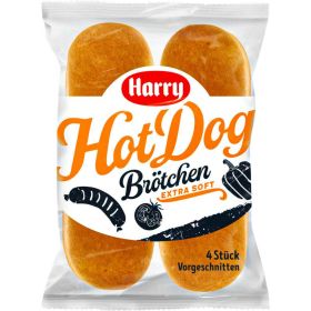 Link zu  Harry Burger oder Hot Dog Brötchen, je 250–300 g