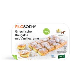 Link zu  Bougatsa mit Vanillecreme, tiefgekühlt